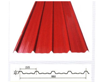 860型彩鋼瓦設備板型